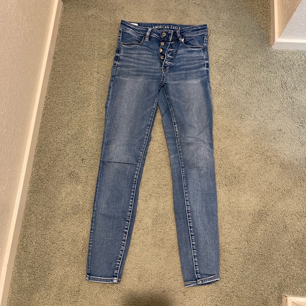 American Eagle Super Hi-Rise Jegging size 6R